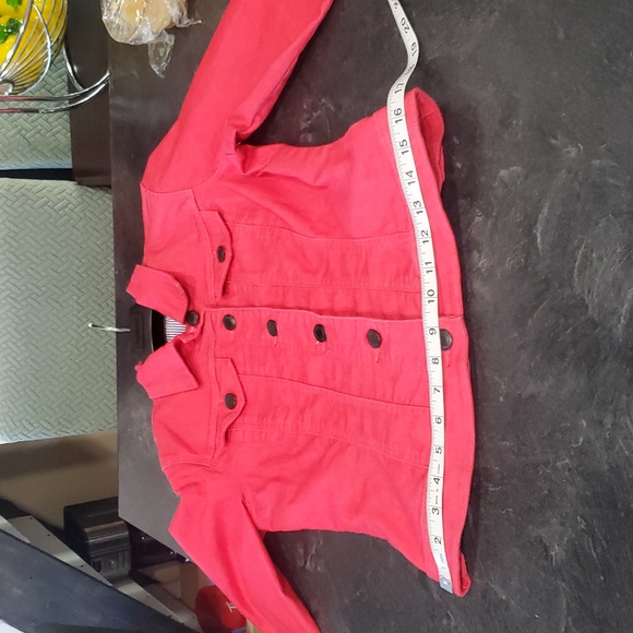 Parasuco 2016Coral Cropped Denim Jacket – NWOT - Picture 9 of 11